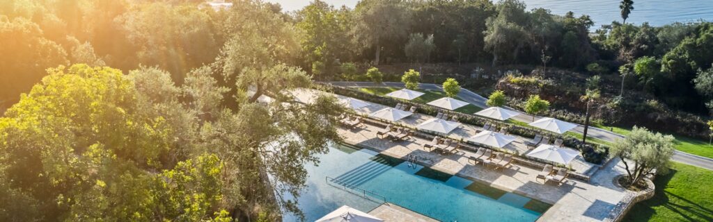 Grecotel Corfu Imperial - The Boschetto oasis amongst silver green olive groves